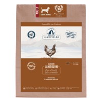 Lakefields Premium Trockenfleisch Menü FÜR KLEINE HUNDE Landhuhn, Fenchel, Äpfeln und Kartoffeln Lakefields Premium Trockenfleisch Menü FÜR KLEINE HUNDE Landhuhn, Fenchel, Äpfeln und Kartoffeln