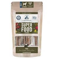 LAKEFIELDS SUPERFOOD Premium STICKS vom Wild 130g LAKEFIELDS SUPERFOOD Premium STICKS vom Wild 130g