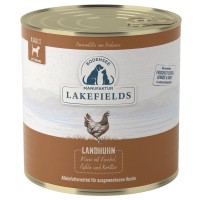 LAKEFIELDS MANUFAKTUR Nassfutter MENÜ HUHN 61% Fleischanteil für Hunde LAKEFIELDS MANUFAKTUR Nassfutter MENÜ HUHN 61% Fleischanteil für Hunde