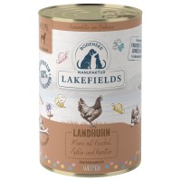 LAKEFIELDS MANUFAKTUR WELPEN Nassfutter MENÜ HUHN 61% Fleischanteil für Baby Hunde LAKEFIELDS MANUFAKTUR WELPEN Nassfutter MENÜ HUHN 61% Fleischanteil für Baby Hunde