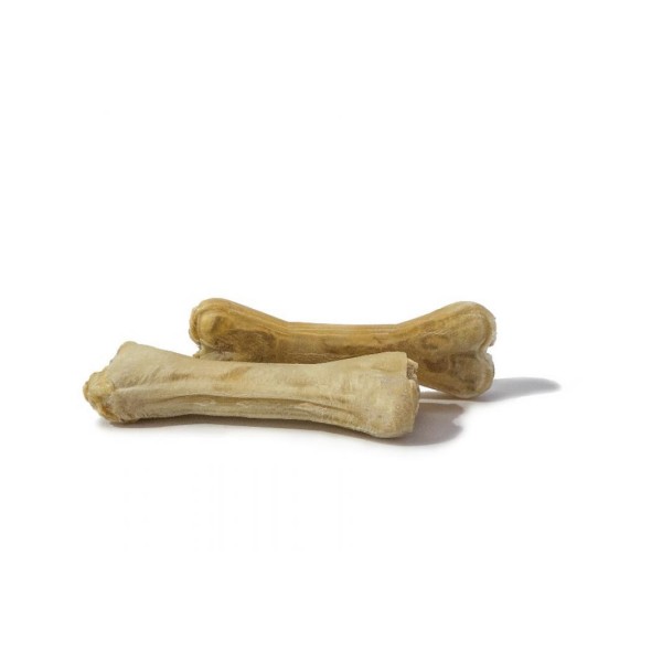 Hunde Naturkauartikel - Kauknochen gefüllt mit Pansen 2x 14cm - für Ihren Hund