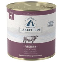 LAKEFIELDS MANUFAKTUR Nassfutter MENÜ RIND 61% Fleischanteil für Hunde LAKEFIELDS MANUFAKTUR Nassfutter MENÜ RIND 61% Fleischanteil für Hunde