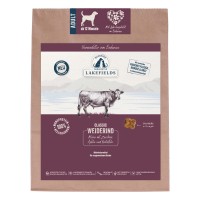 Lakefields Premium Trockenfleisch Menü Weiderind mit Zucchini, Äpfeln und Karotten Lakefields Premium Trockenfleisch Menü Weiderind mit Zucchini, Äpfeln und Karotten